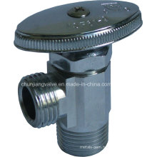 Chromed Brass Long Shank Stop Valve (J25)